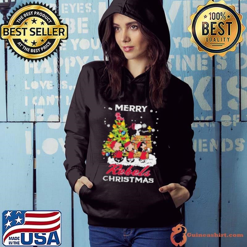 Ole Miss Rebels x Snoopy And Friends Merry Christmas 2024 Hoodie