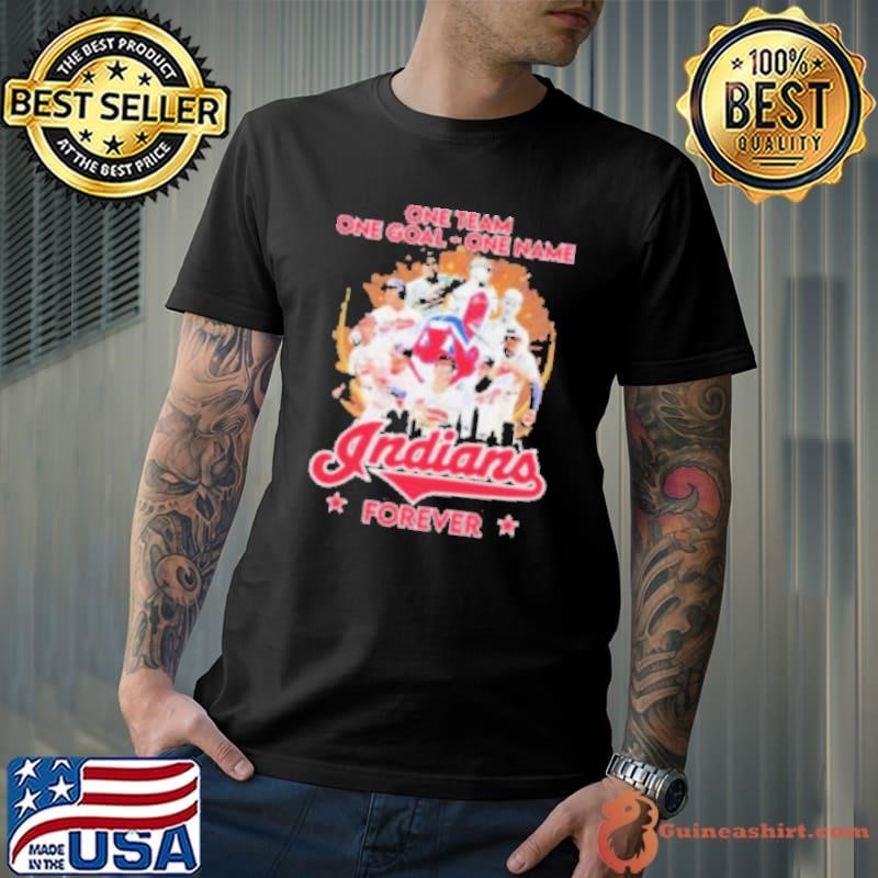 One Team One Goal – One Name Cleveland Guardians Forever Signature Shirt
