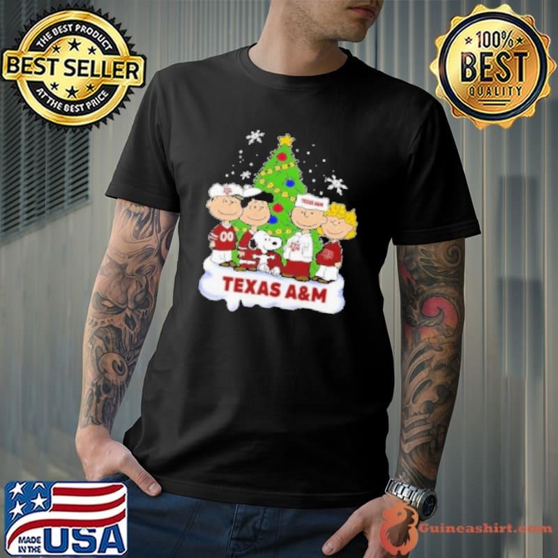 Peanuts Character X Texas A Shirt