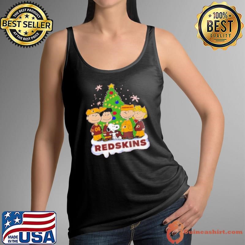 Peanuts Character X Washington Redskins Merry Christmas 2024 Tank Top