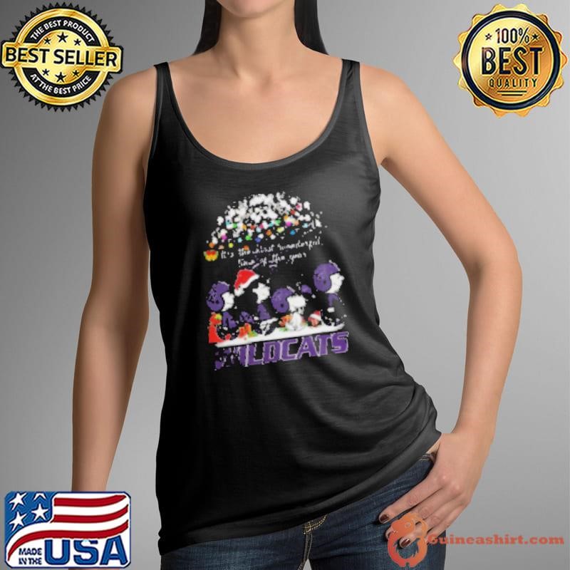 Peanuts Kansas State Wildcats It’s The Most Wonderful Time Of The Year Winter Shirt