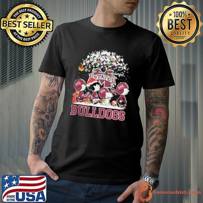 Peanuts Mississippi State Bulldogs It’s The Most Wonderful Time Of The Year Winter Unisex