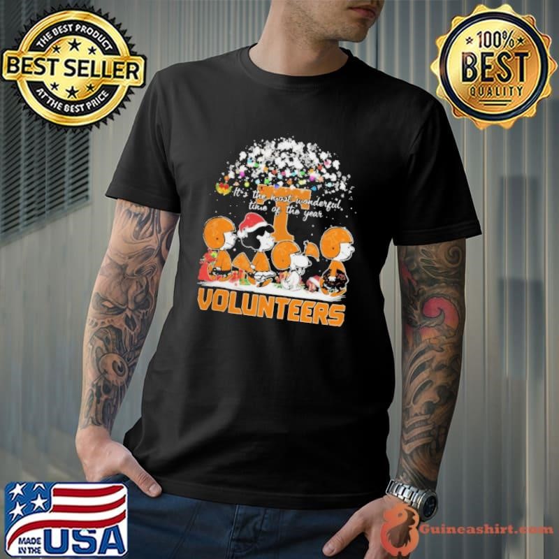 Peanuts Tennessee Volunteers It’s The Most Wonderful Time Of The Year Winter Unisex