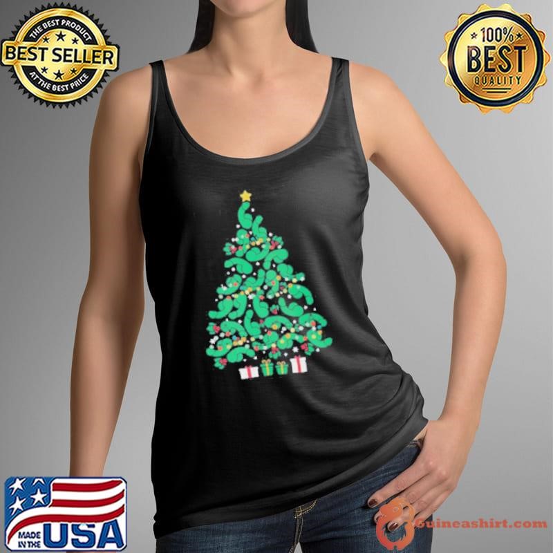 Phallic Funny Christmas Tree Shirt