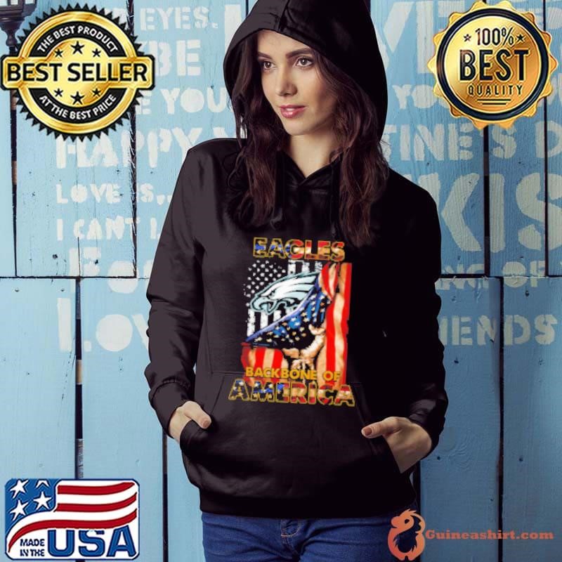 Philadelphia Eagles Backbone Of America NFL Football Hoodie
