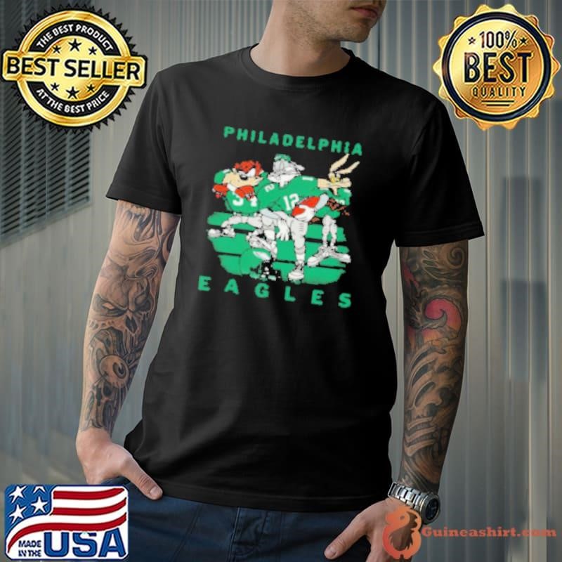 Philadelphia Eagles Cartoon Eagles Super Bowl 2024 Shirt