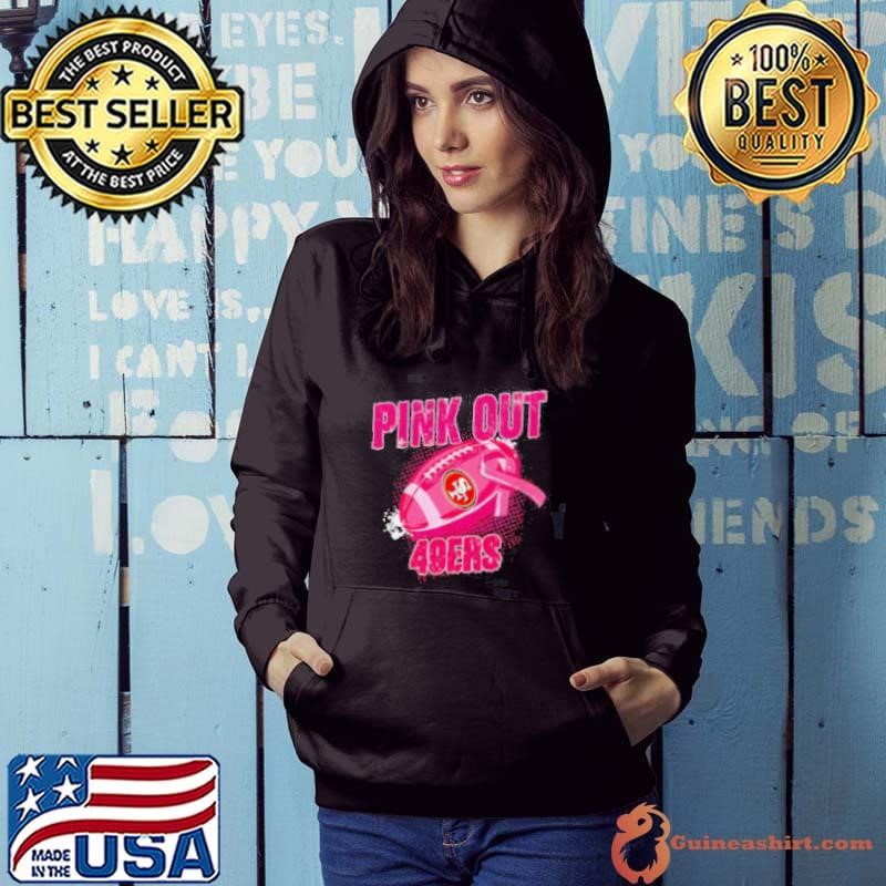 Pink out San Francisco 49ers breast cancer 2024 shirt