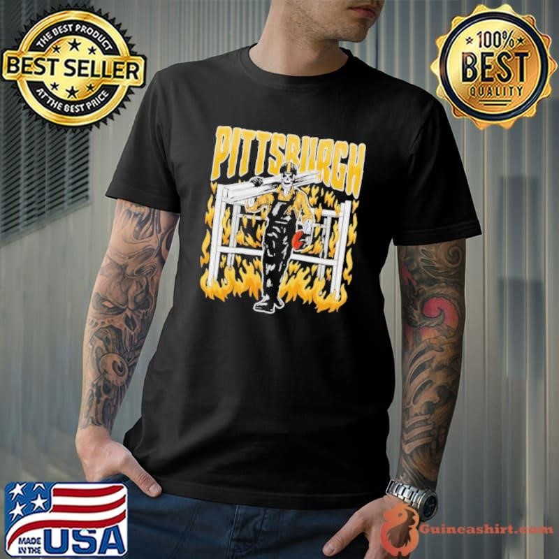 Pittsburg Steelers Football Skeleton Design Unisex