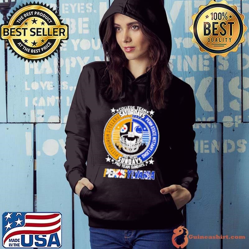 Pittsburgh Steelers Saturdays x Penn State Nittany Lions Sundays shirt Hoodie
