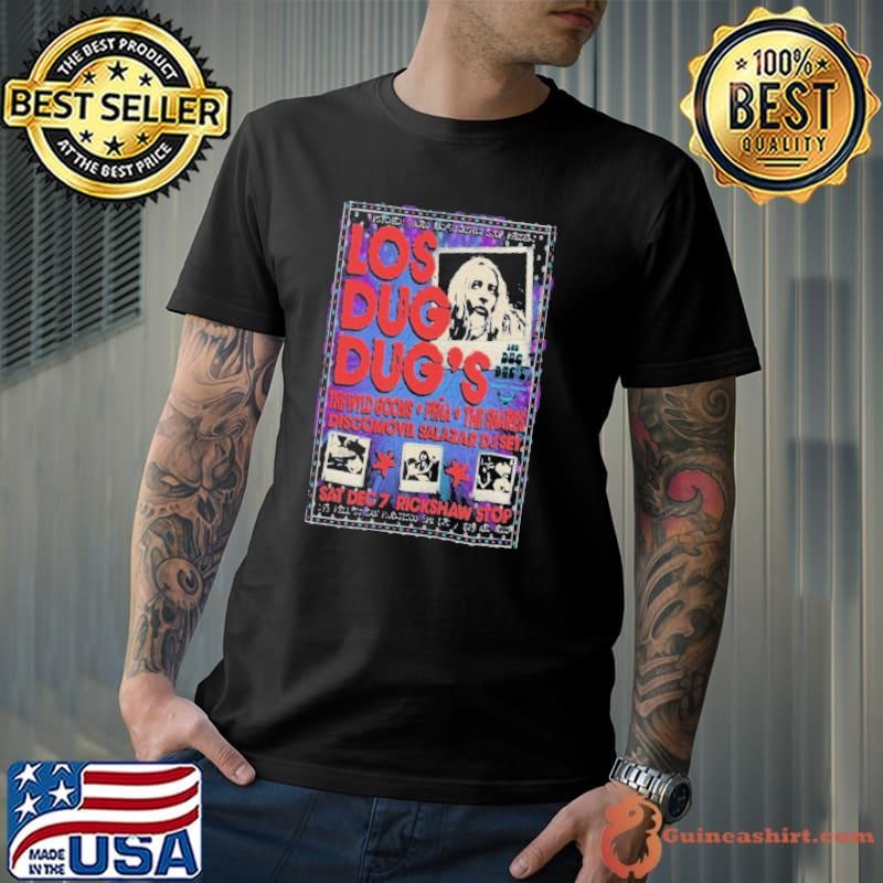 Poster Los Dug Dug’s Rickshaw Stop In San Francisco CA December 7 2024 Unisex