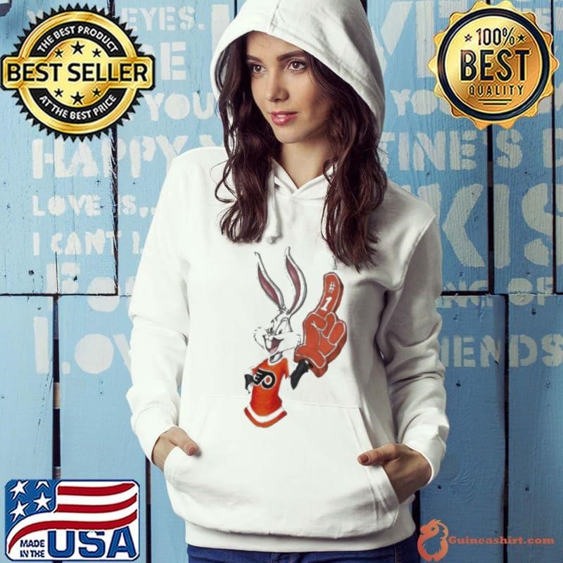 Rabbit Hockey Fan x NHL Flyers Bugs Bunny shirt
