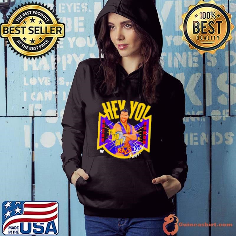Razor Ramon The Bad Guy hey yo WWE vintage Hoodie