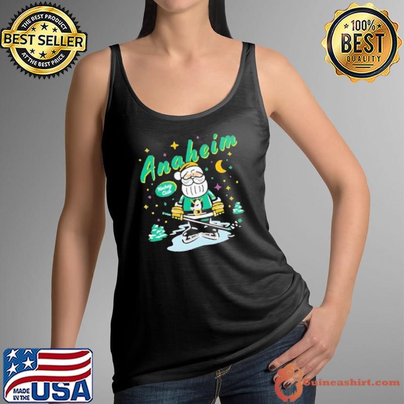 Santa Claus Anaheim Ducks Merry Christmas 2024 shirt