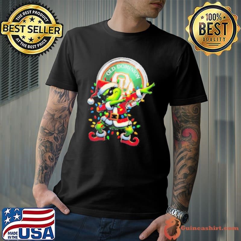 Santa Grinch Dabbing Old Dominion Freight Line Merry Christmas Light Unisex