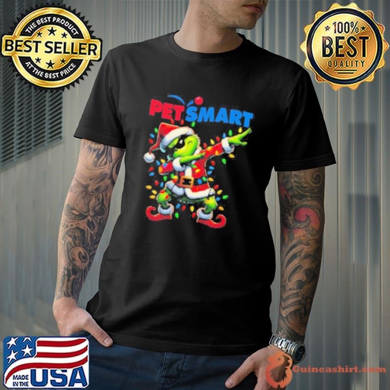 Santa Grinch Dabbing PetSmart Merry Christmas Light Unisex