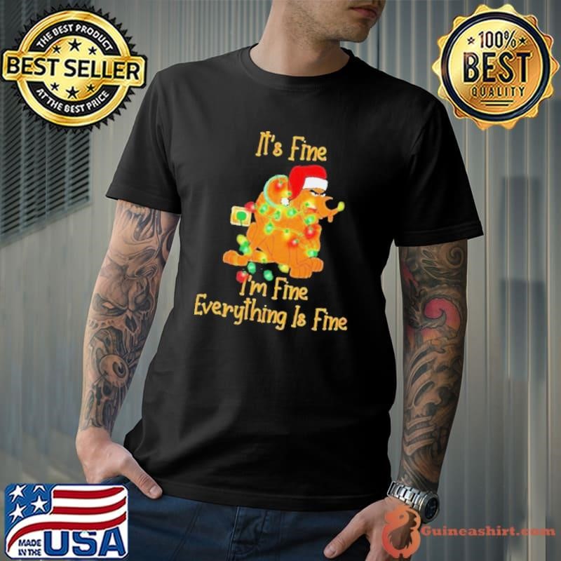 Scooby Doo It’s Fine, I’m Fine, Everything Is Fine Christmas light Unisex