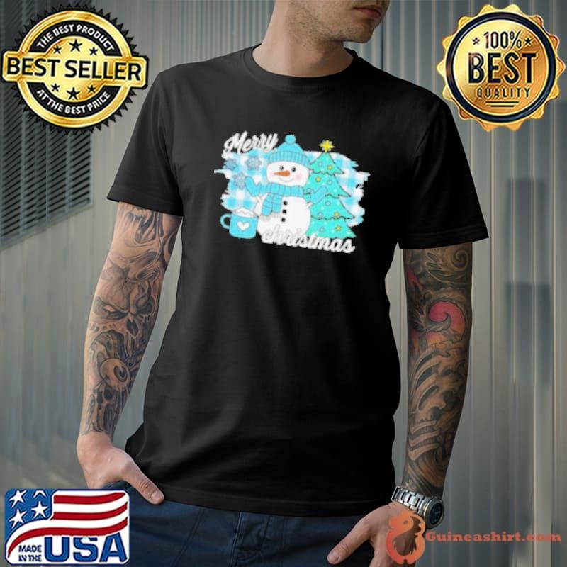 Snowman Merry Christmas shirt