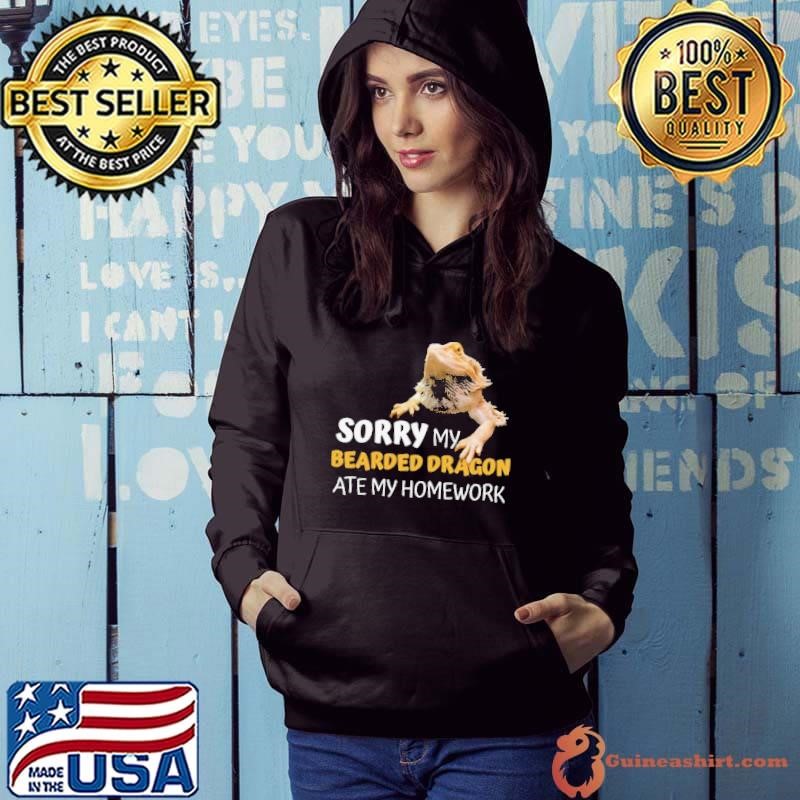 Sorry My Bearded Dragon Ate My Homework Teacher Student shirt
