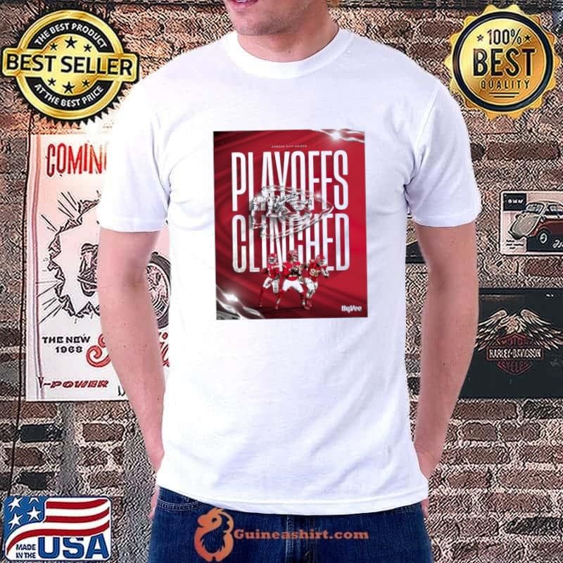 Ten years in a row Kansas City Chiefs Playoffs Clinched NFL 2024 Postseason Poster Unisex