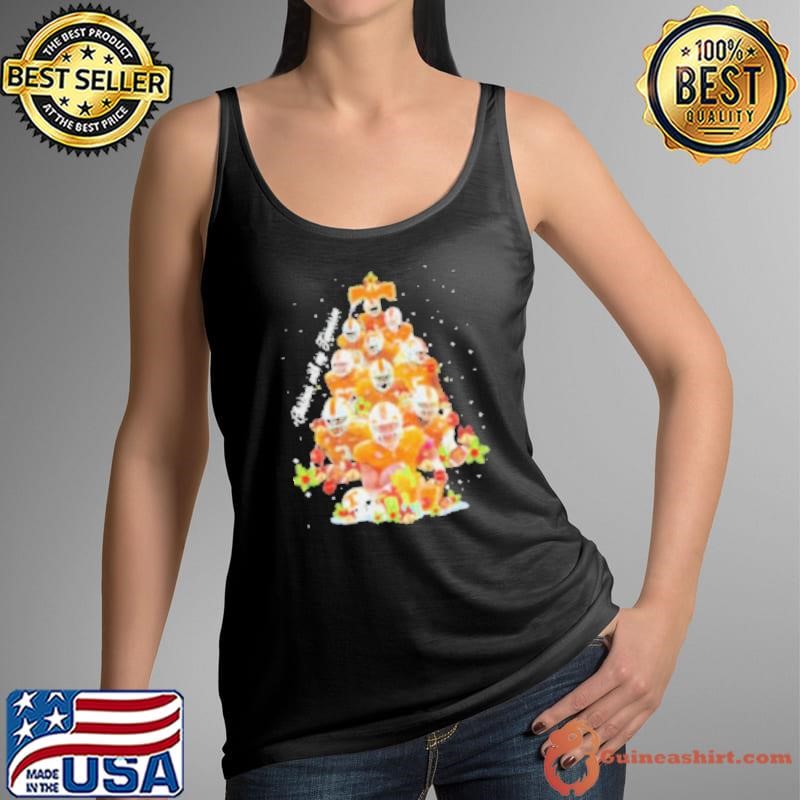 Tennessee Volunteers Christmas Tree With My Tennessee Tank Top