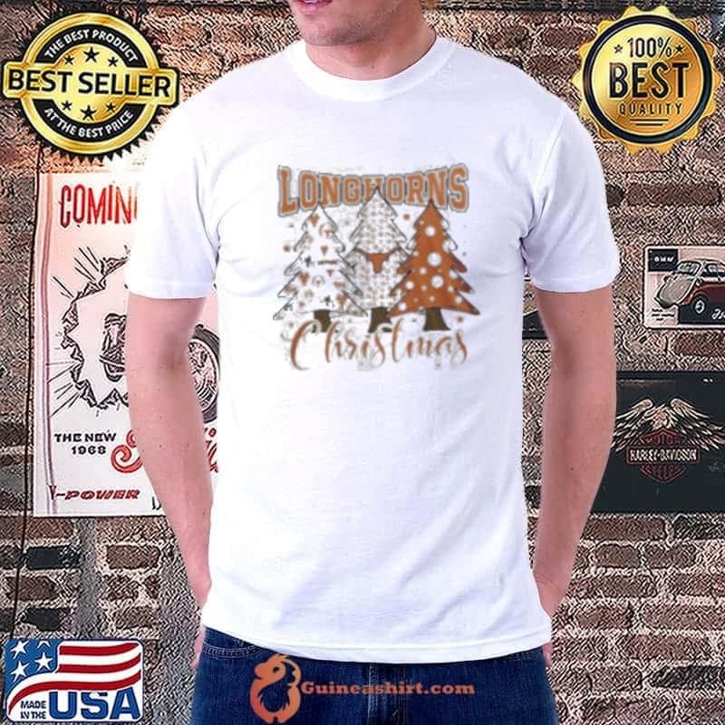 Texas Longhorns Merry Christmas And Happy New Year 2025 Shirt