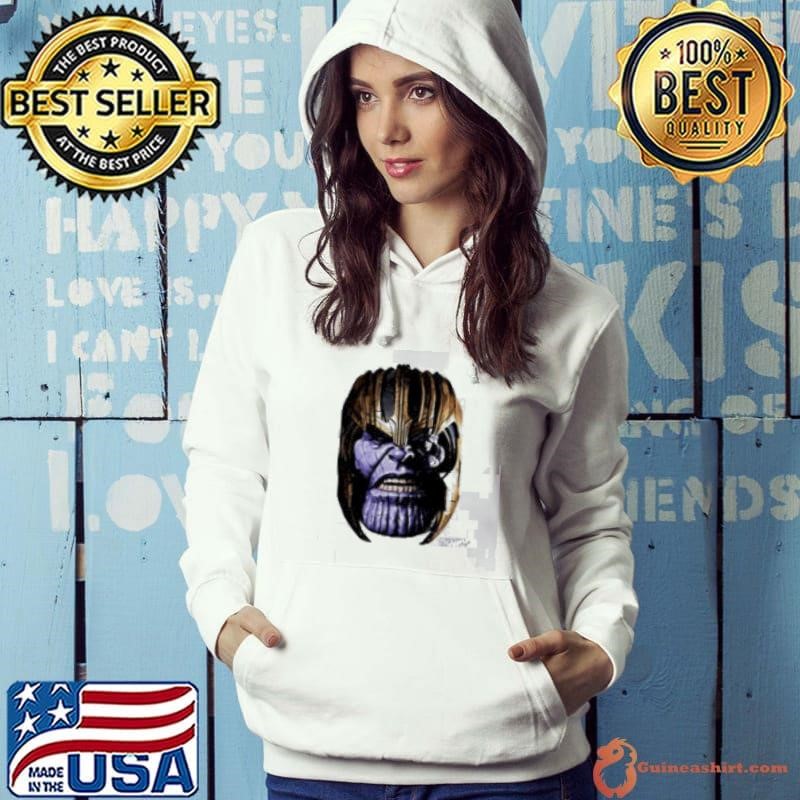 Thanos Marvel comics big face graphic Shirt