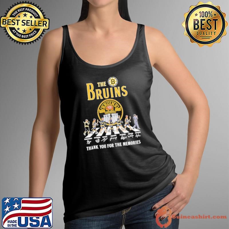 The Bruins abbey road 100th Anniversary 1924 – 2024 thank you shirt