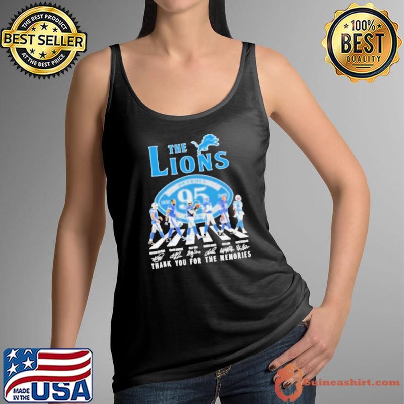 The Detroit Lions Abbey Road 95th Anniversary 1930 2025 Shirt