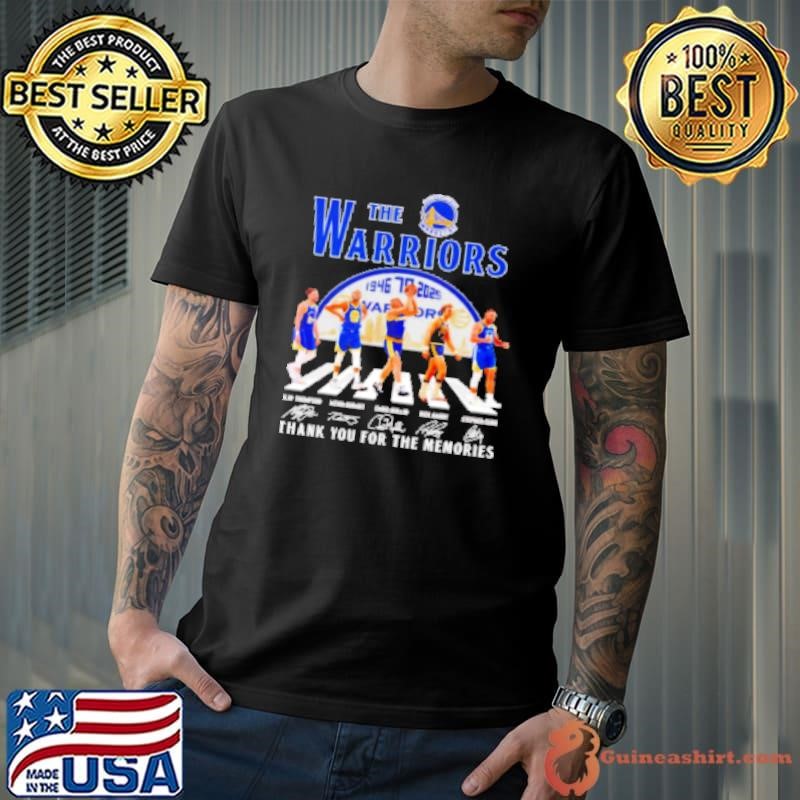 The Golden State Warriors abbey road 79th Anniversary 1946 2025 Unisex
