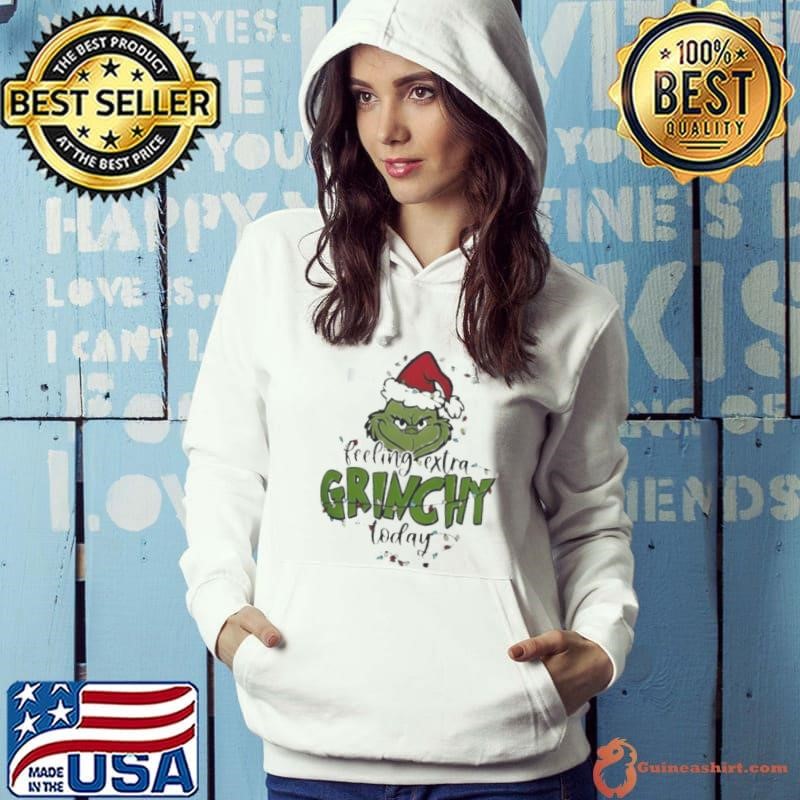 The Grinch Feeling Extra Grinchy Today Christmas 2024 Shirt