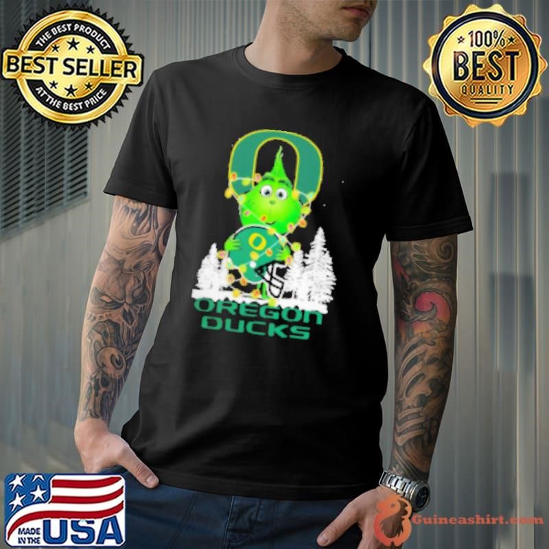 The Grinch Hug Oregon Ducks Helmet Christmas Unisex