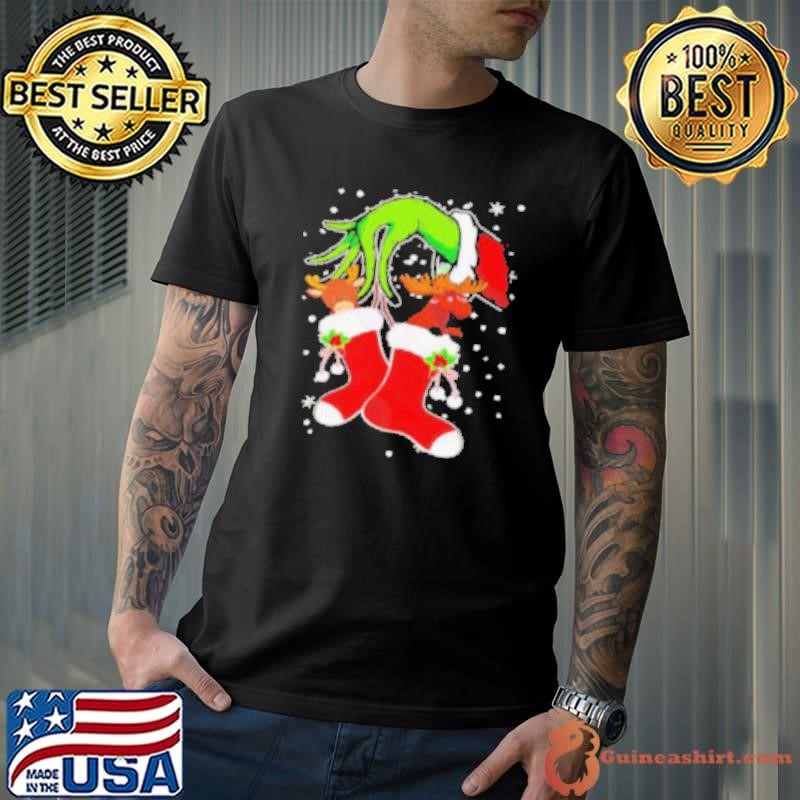 The Grinch Stole The Reindeer and The Moose Christmas shirt
