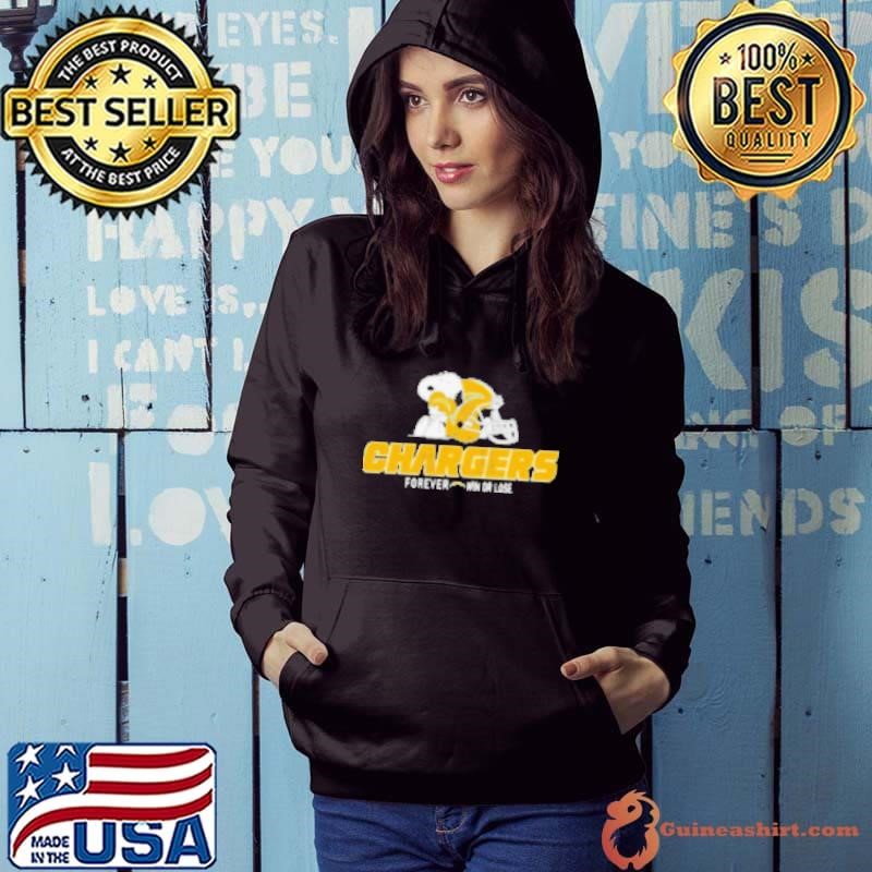 The Peanuts Movie Snoopy X Los Angeles Chargers Forever Win Or Lose Hoodie
