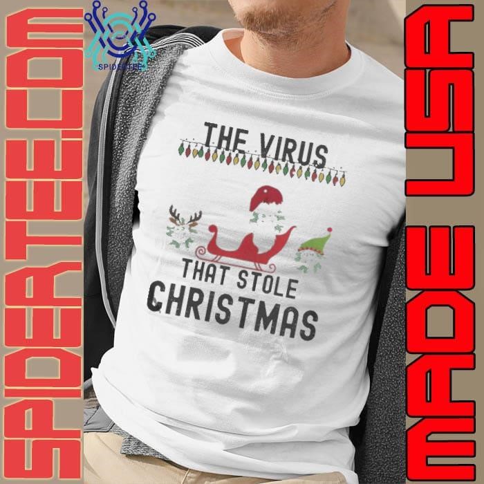 The Virus That Stole Christmas Hat Santa Unisex