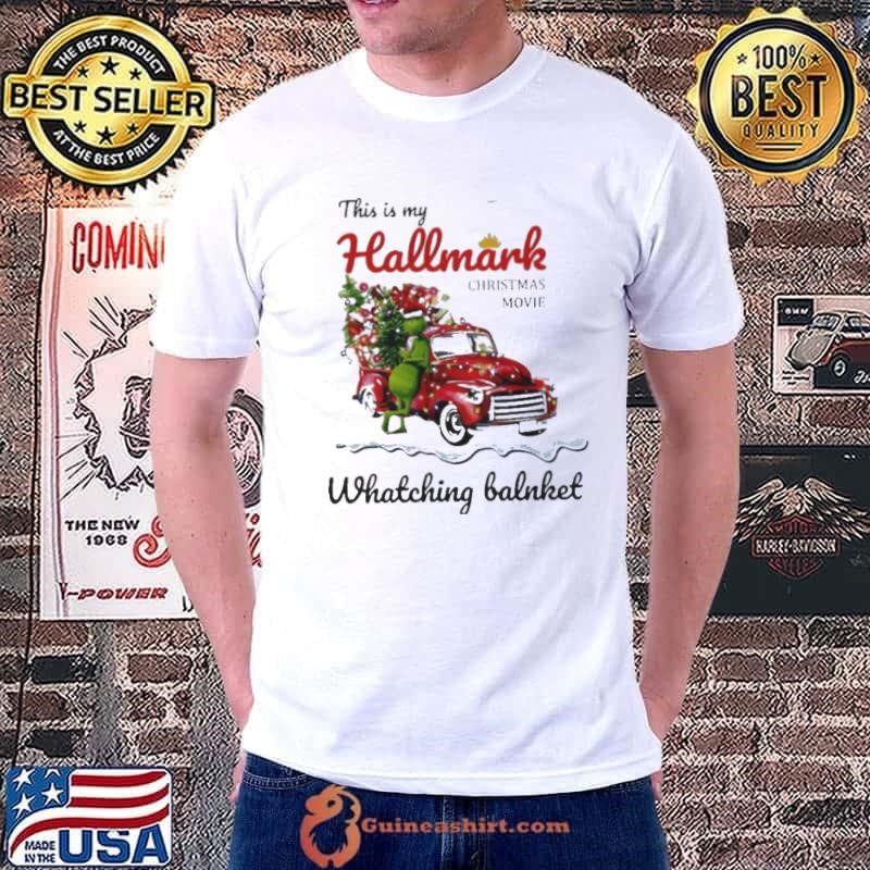 This is my hallmark Christmas movie watching balnket Grinch Unisex