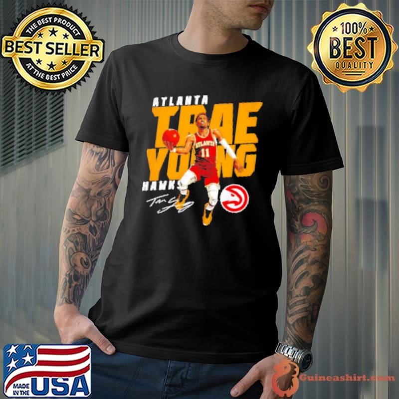 Trae Young Atlanta Hawks slant NBA basketball vintage Unisex