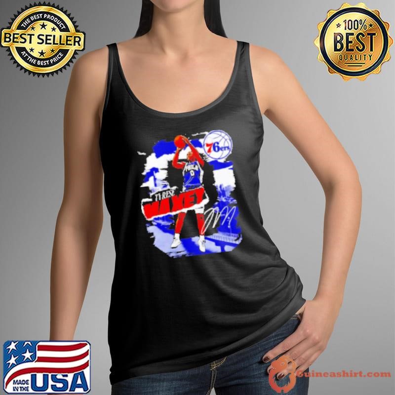 Tyrese Maxey Philadelphia 76ers rough NBA basketball vintage Shirt