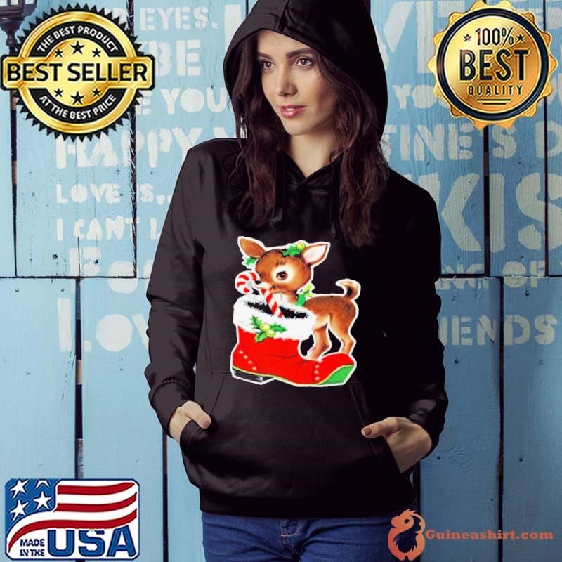Vintage Cute Reindeer Holiday shirt