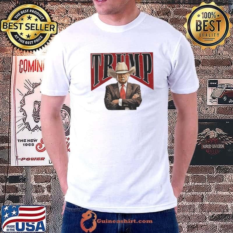 Western Trump Cowboy Tee Take America Back Trump Daddy Unisex