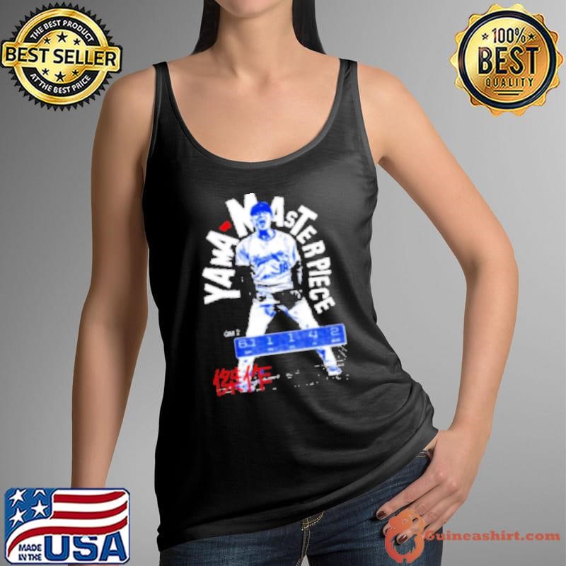 Yama Masterpiece Yamamoto #18 Los Angeles Dodgers baseball MLB Tank Top