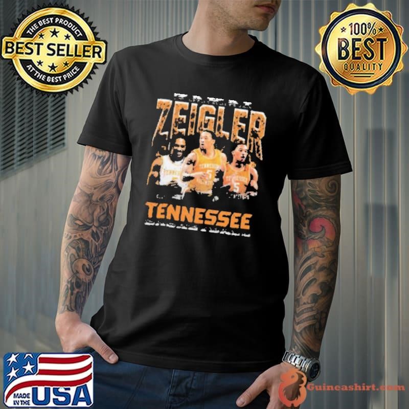 Zakai Zeigler Tennessee Volunteers Basketball 90s Graphic NCAA 2024 Unisex