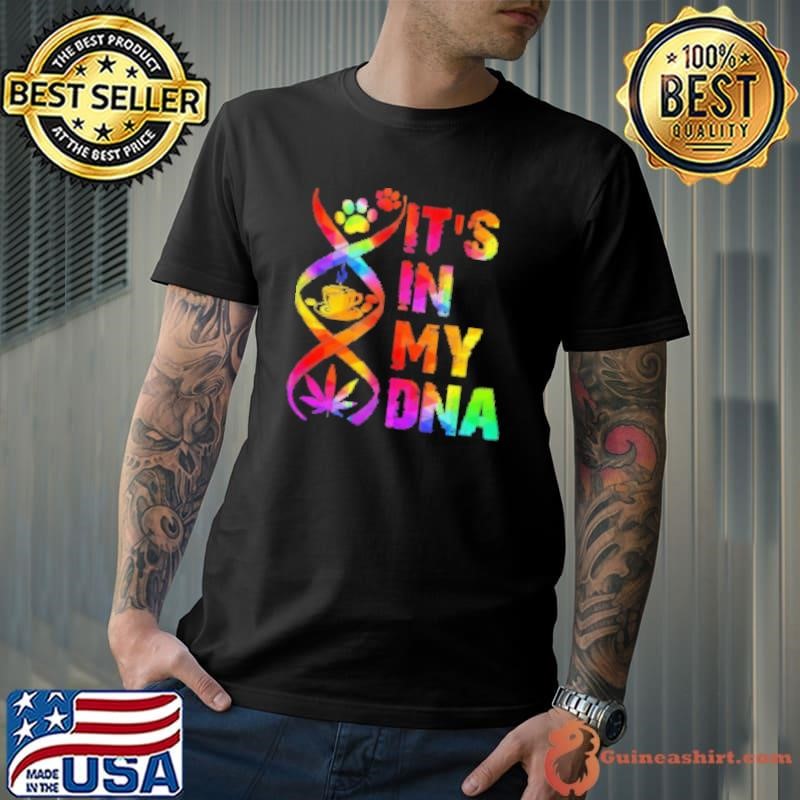 it39s-in-my-dna-rainbow--classic-mens-t-shirt