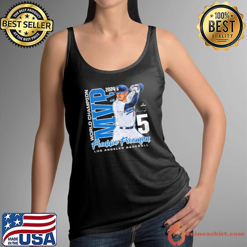 2024 World Champion Mvp Freddie Freeman Los Angeles Mlbpa Shirt