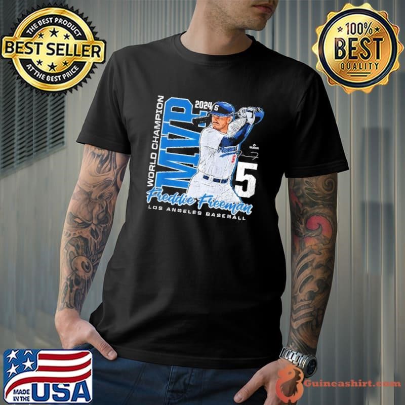 2024 World Champion Mvp Freddie Freeman Los Angeles Mlbpa Unisex