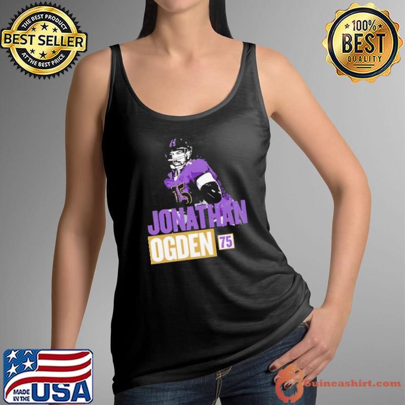 American former professional football jonathan ogden paint T-Shirt