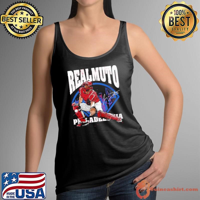 American professional baseball catcher jt realmuto field T-Shir