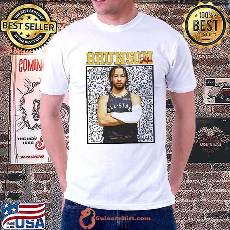 American professional basketball New York Knicks jalen brunson T-Shirt