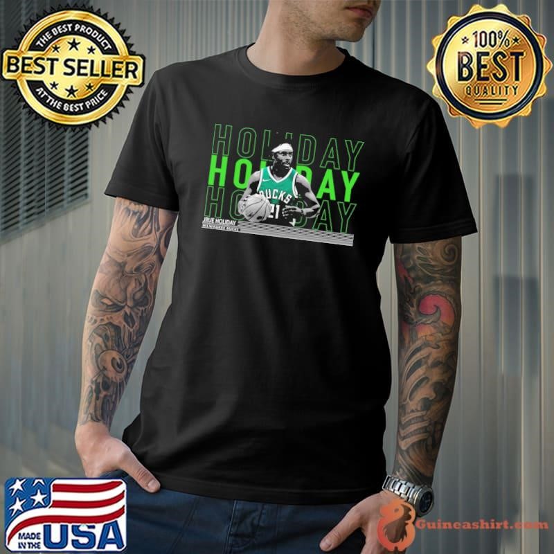 American professional basketball jrue holiday T-Shirt