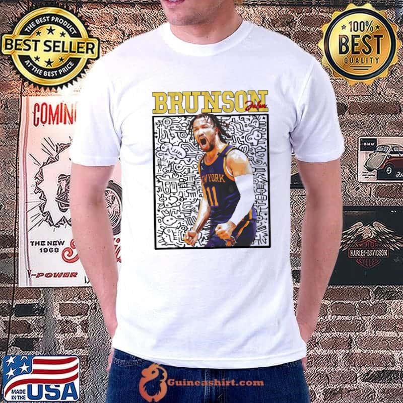 American professional basketball player New York Knicks jalen brunson T-Shirt
