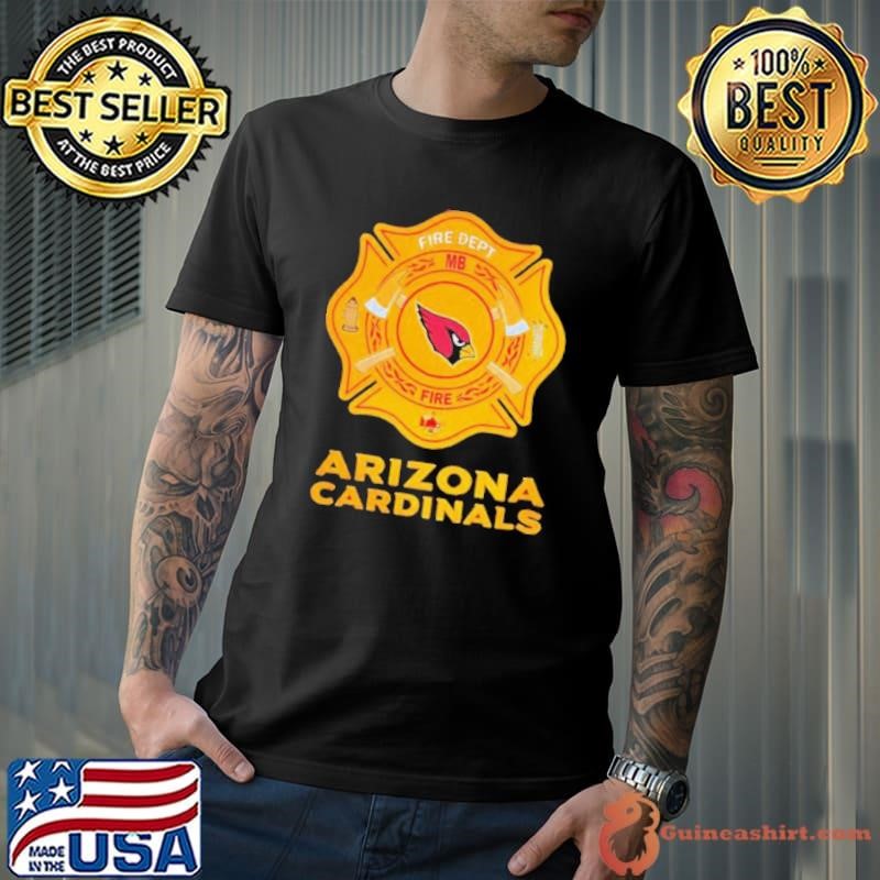 Arizona Cardinals Firefighter Appreciation logo shirt